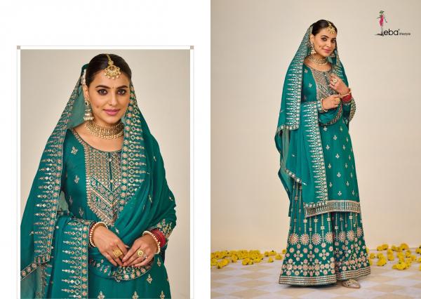 Eba Hurma 38 Karwa Chauth Special Wear Georgette Designer Salwar Kameez